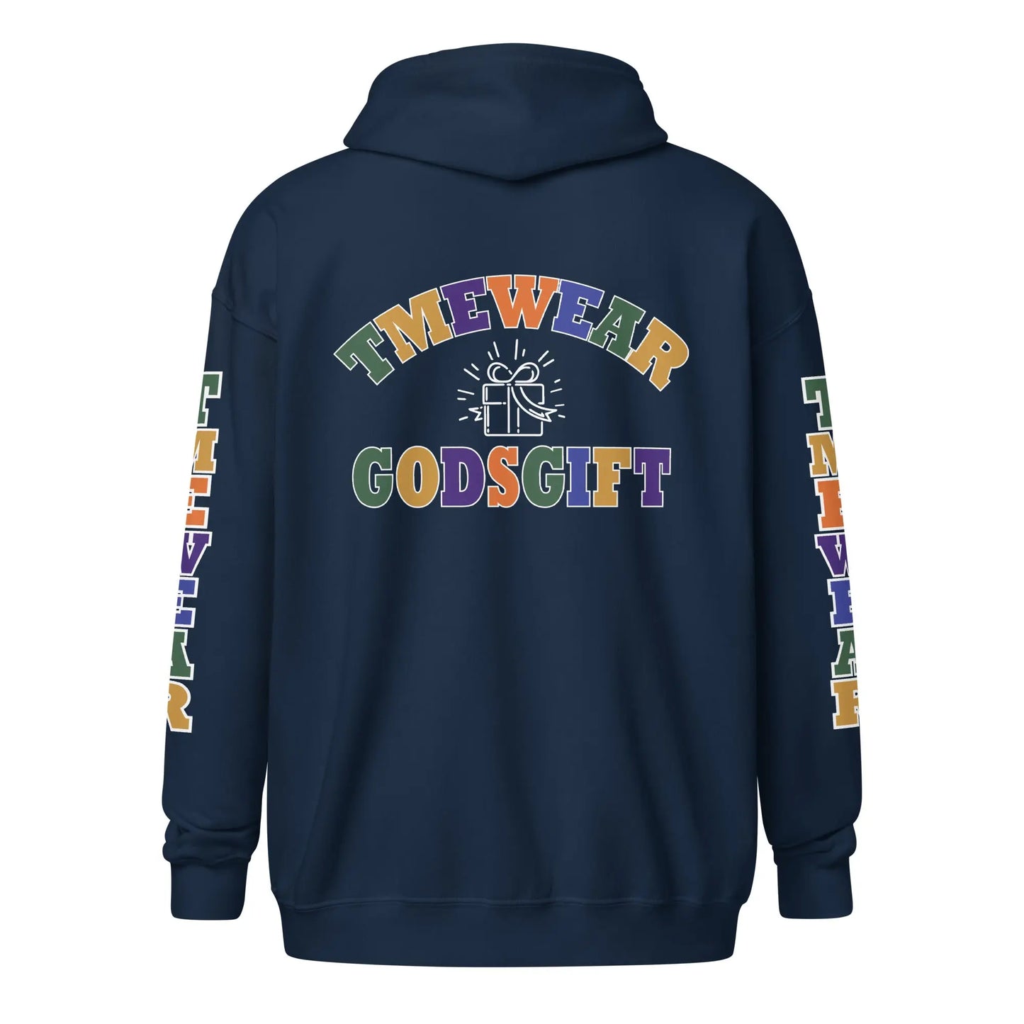 Unisex heavy blend zip hoodie - Image #4