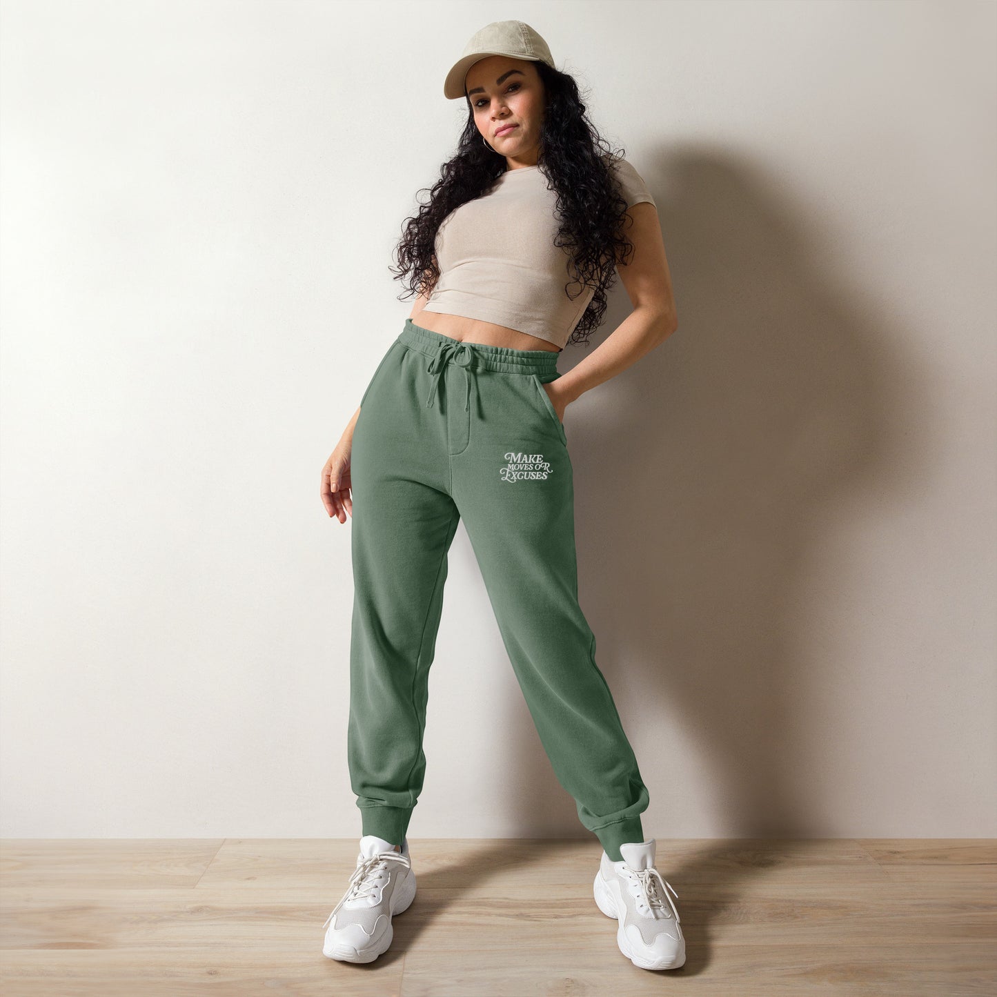 TME Unisex pigment-dyed sweatpants