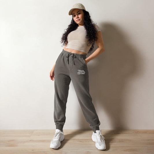 TME Unisex pigment-dyed sweatpants